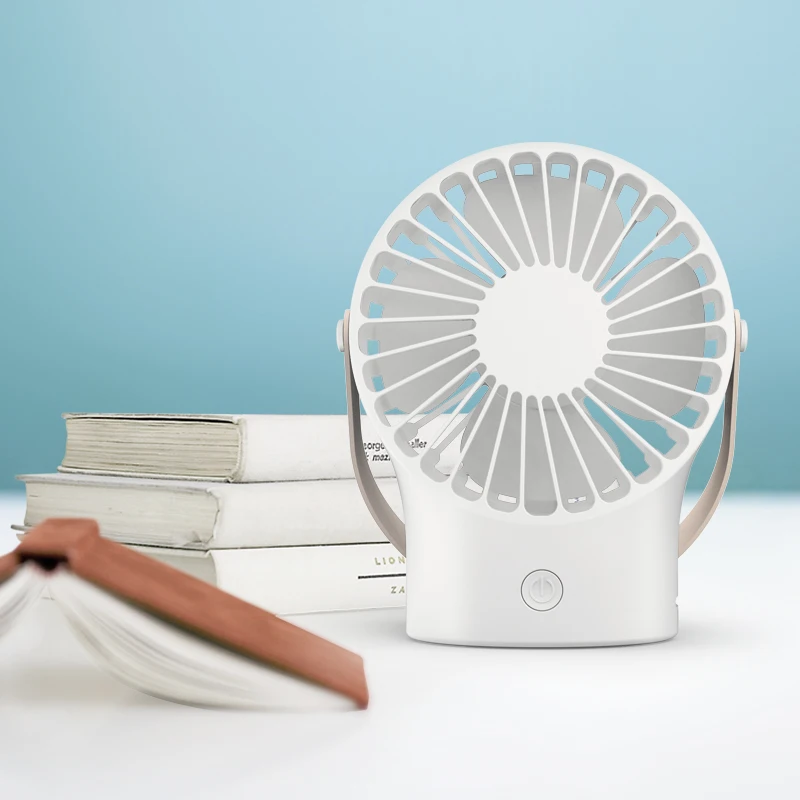 Fashion Style Summer Cooling Fan 3 Speed Adjustment Desktop USB Ventilator 2500mah Built-in Battery Portable Fan
Fashion Style Summer Cooling Fan 3 Speed Adjustment Desktop USB Ventilator 2500mah Built-in Battery Portable Fan