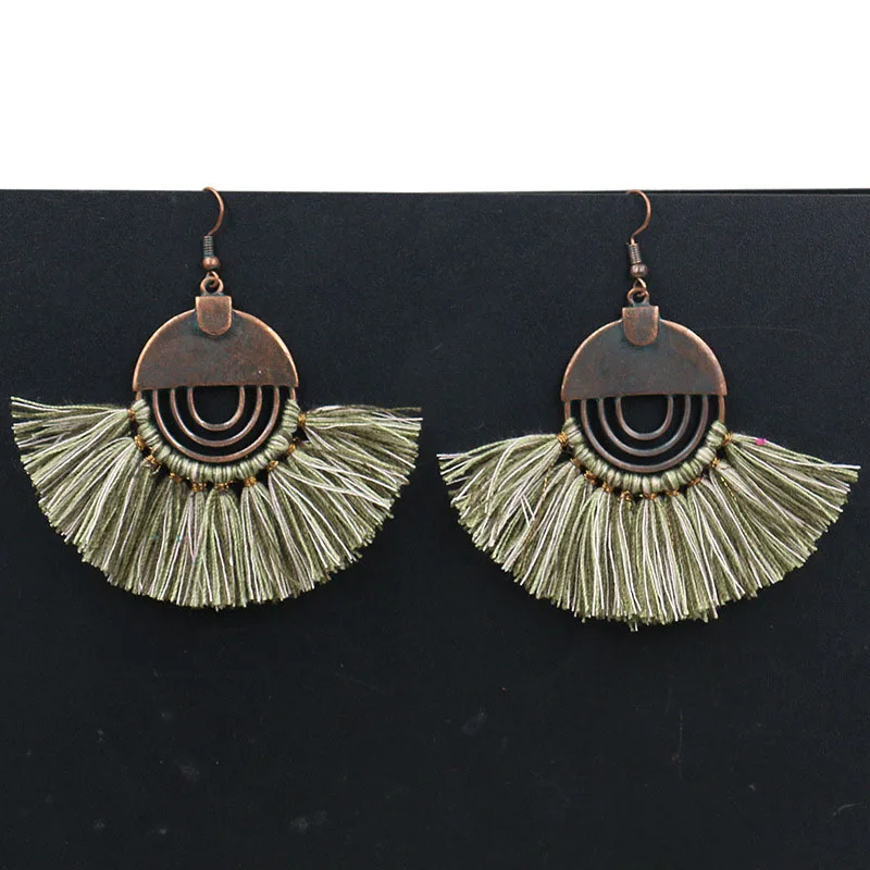 Ethnic Style Sector Tassel Earrings Fashion Jewelry Women Accessories Boho Statement Earring 2019 New Vintage Drop Earrings Girl
Ethnic Style Sector Tassel Earrings Fashion Jewelry Women Accessories Boho Statement Earring 2019 New Vintage Drop Earrings Girl