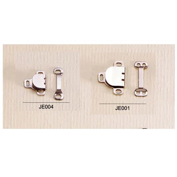 200 pair / lot HE-003 2 parts 8013A trousers skirts hooks and eyes metal brass two sizes nickle color free shipping
200 pair / lot HE-003 2 parts 8013A trousers skirts hooks and eyes metal brass two sizes nickle color free shipping