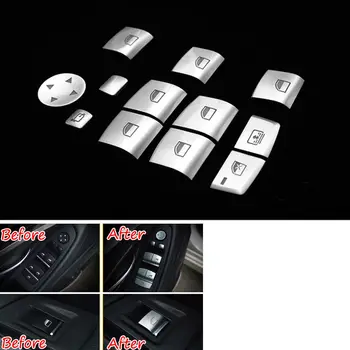 12pcs/set ABS Window Lift Button Switch Cover Trim Sequined Decoration For X1 X3 X4 X5 X6 1/2/3/4/5/6/7 Series Accessories
12pcs/set ABS Window Lift Button Switch Cover Trim Sequined Decoration For X1 X3 X4 X5 X6 1/2/3/4/5/6/7 Series Accessories