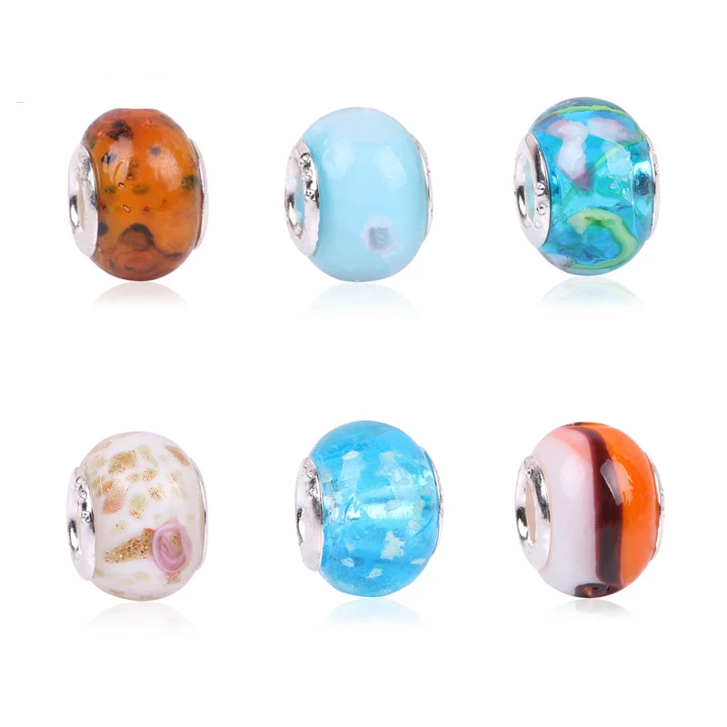 2019 Free Shipping 1PCS Silver Color DIY Thread Murano Glass Beads Charms Fit Europe Pandora Bracelets Necklaces Women Gift
2019 Free Shipping 1PCS Silver Color DIY Thread Murano Glass Beads Charms Fit Europe Pandora Bracelets Necklaces Women Gift