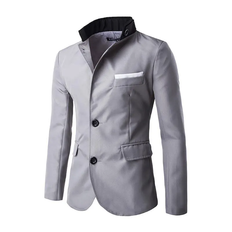 Blazer Men 2019 New Arrival Clothes Listing Fashion Style Top Brand Design Suit Terno Casual Slim jacket blazer masculino
Blazer Men 2019 New Arrival Clothes Listing Fashion Style Top Brand Design Suit Terno Casual Slim jacket blazer masculino