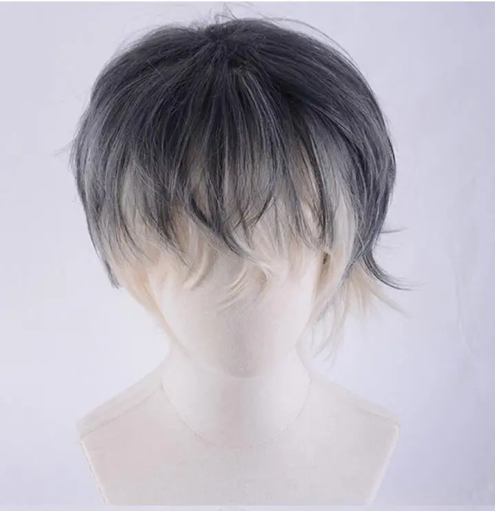 Парик для косплея аниме IDOLiSH7 RE:Vale Momo короткие термостойкие синтетические волосы
