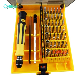 Multifunctional Repair Tools Kit 45 in 1 Precision Screwdriver Repairing Kit Set For Mobile Phone laptops Computers 
Multifunctional Repair Tools Kit 45 in 1 Precision Screwdriver Repairing Kit Set For Mobile Phone laptops Computers