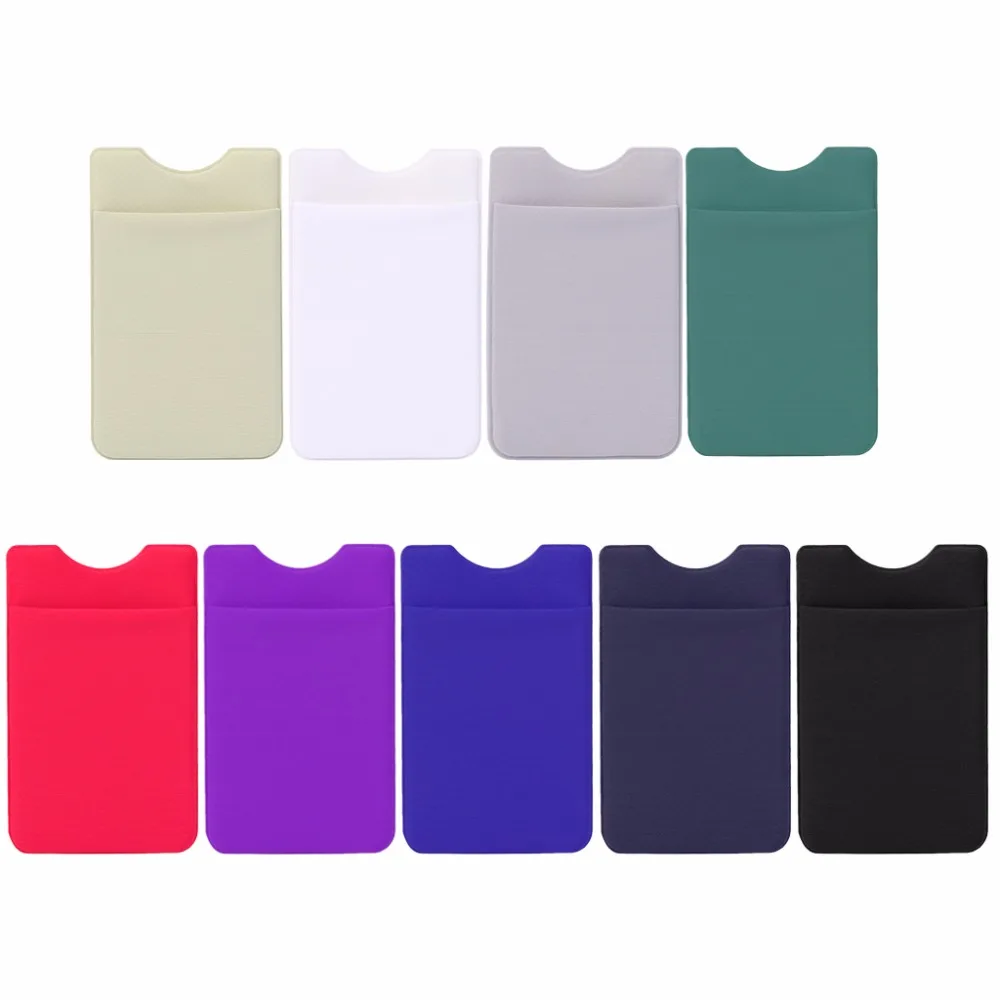 Colorful Elastic Adhesive Sticker Cell Phone Wallet Case Credit ID Card Holder Pocket 9x5.5cm
Colorful Elastic Adhesive Sticker Cell Phone Wallet Case Credit ID Card Holder Pocket 9x5.5cm