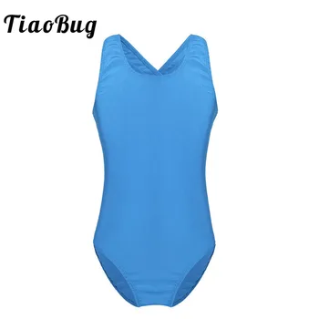 TiaoBug 6-14 Years Kids Girls Wide Shoulder Straps Cutout Back Ballet Dance Gymnastics Leotard Jumpsuit Girls Ballerina Dress
TiaoBug 6-14 Years Kids Girls Wide Shoulder Straps Cutout Back Ballet Dance Gymnastics Leotard Jumpsuit Girls Ballerina Dress