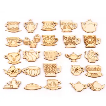 10Pcs Tea Set Teapot/teacup Pattern Wood Slices DIY Handmade Crafts For Wooden Ornaments DIY Home Decor Accessories m2172
10Pcs Tea Set Teapot/teacup Pattern Wood Slices DIY Handmade Crafts For Wooden Ornaments DIY Home Decor Accessories m2172