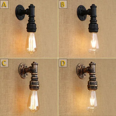 Free shipping water pipe vintage wall lamp for hallway/bedroom/living room/bar/cafe shop
Free shipping water pipe vintage wall lamp for hallway/bedroom/living room/bar/cafe shop