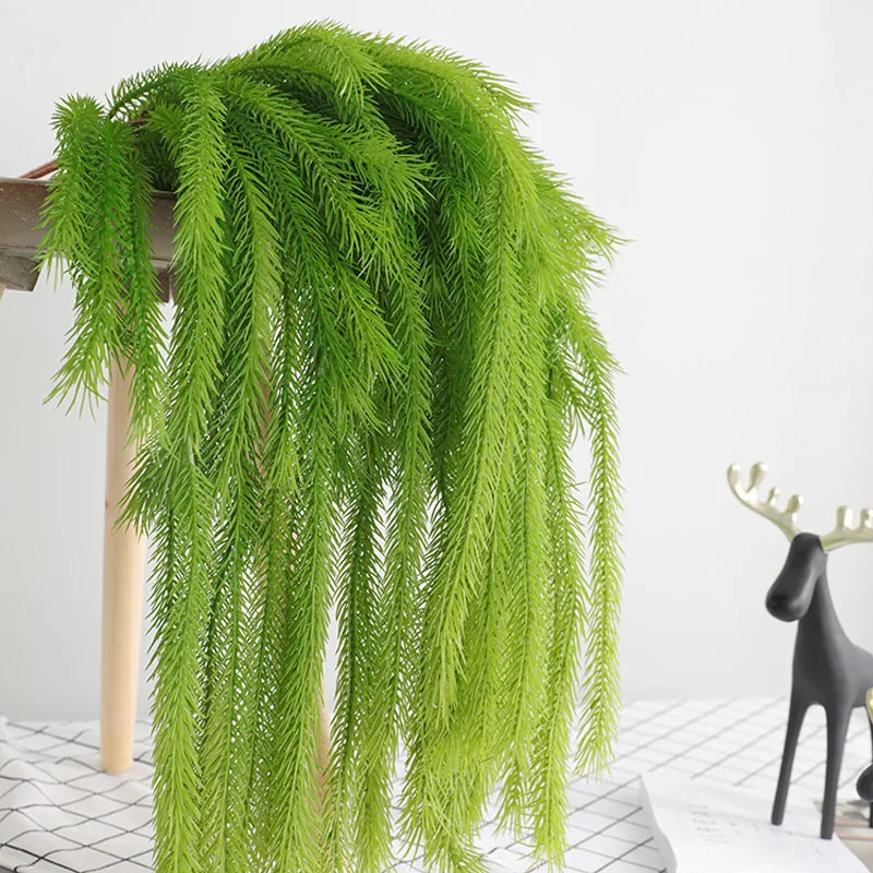 1pc 80cm Artificial Vine Greenery Garland Fake Vines Pine Tree Green Leaves In Snow For Christmas Wall Hanging Artificial Plants
1pc 80cm Artificial Vine Greenery Garland Fake Vines Pine Tree Green Leaves In Snow For Christmas Wall Hanging Artificial Plants