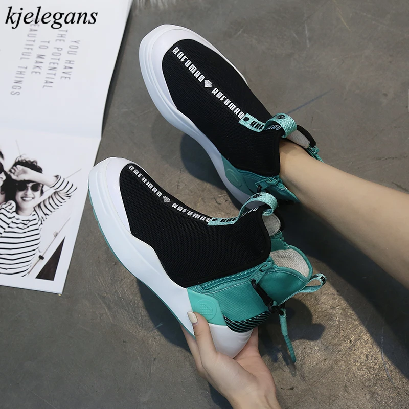 Kjelegans 2019 Women Flats Shoes Female Sneakers Casual Elasticity Wedge Platform Shoes Camouflage zapatillas Mujer
Kjelegans 2019 Women Flats Shoes Female Sneakers Casual Elasticity Wedge Platform Shoes Camouflage zapatillas Mujer