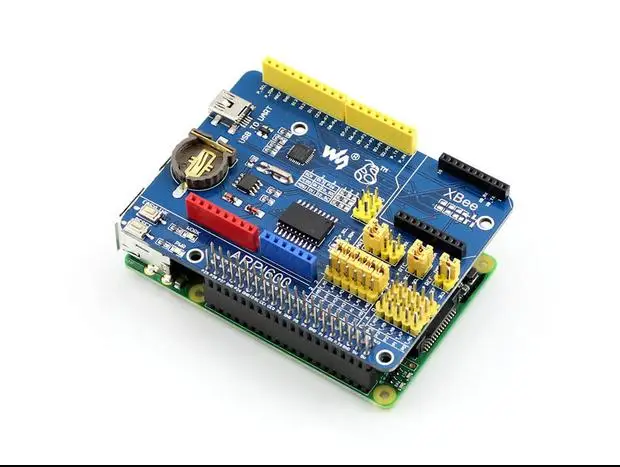 Glyduino Raspberry Pi A + B + 2 generation B-type expansion board ARPI600 supports forArduino XBEE GSM/GPRS/Motor Control Shield
Glyduino Raspberry Pi A + B + 2 generation B-type expansion board ARPI600 supports forArduino XBEE GSM/GPRS/Motor Control Shield