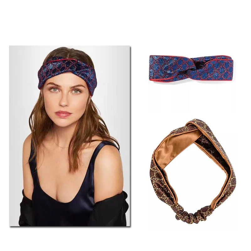 2018 hair bands for women silk headband jacquard weave satin bonnet Elastic Twist Turban Headwrap letter Retro haar accessoires
2018 hair bands for women silk headband jacquard weave satin bonnet Elastic Twist Turban Headwrap letter Retro haar accessoires