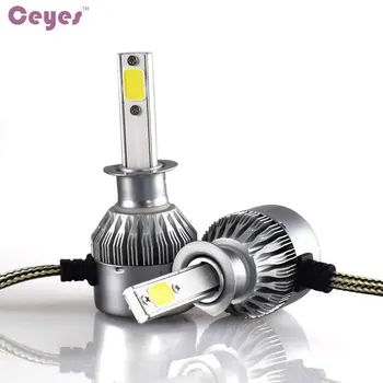Ceyes Car Styling Auto Car Headlight Bulb Fog Light H1 Led Bright White High Power 7600lm 360 Degrees Headlamp 6000K Car-Styling
Ceyes Car Styling Auto Car Headlight Bulb Fog Light H1 Led Bright White High Power 7600lm 360 Degrees Headlamp 6000K Car-Styling