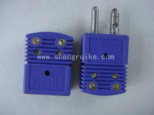 

Standard E Thermocouple Connector Round Hollow Male and Female Similar to OMEGA