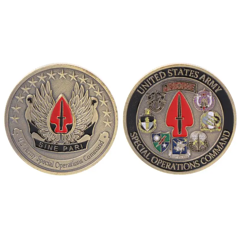 United States Army Airborne Commemorative Coin Souvenir Challenge Collectible Coins Collection Art Craft Gift
United States Army Airborne Commemorative Coin Souvenir Challenge Collectible Coins Collection Art Craft Gift