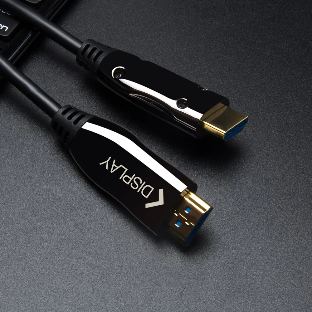 HDMI2.1 UHD 8K*4K@120Hz,2K 3D HDCP2.2 1m~150m HDMI Fiber Optic AOC HDR Extender Cable For HD Apple TV,PS3,Laptop Projector
HDMI2.1 UHD 8K*4K@120Hz,2K 3D HDCP2.2 1m~150m HDMI Fiber Optic AOC HDR Extender Cable For HD Apple TV,PS3,Laptop Projector