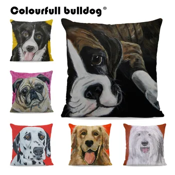 Bernese Mountain Dog Throw Pillows Boston Terrier Boxer Dog Cushion Covers Great Dane Spotty Dog 43*43 cm Decor Office Home Sofa
Bernese Mountain Dog Throw Pillows Boston Terrier Boxer Dog Cushion Covers Great Dane Spotty Dog 43*43 cm Decor Office Home Sofa