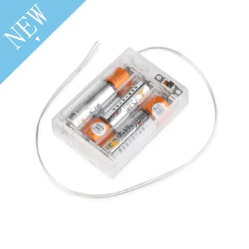 3xAA Battery 4.5V Holder Box Case With Switch Lead Transparent for DIY AA Battery Holder
3xAA Battery 4.5V Holder Box Case With Switch Lead Transparent for DIY AA Battery Holder
