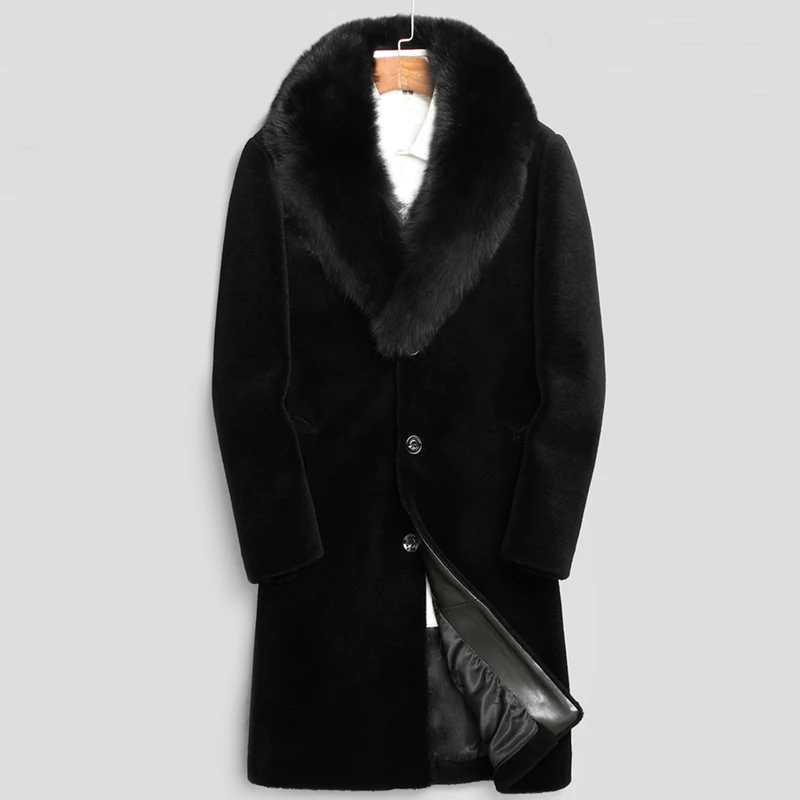 2019 Autumn winter new imitation mink coat men's long Haining mink fur coat S-6XL
2019 Autumn winter new imitation mink coat men's long Haining mink fur coat S-6XL