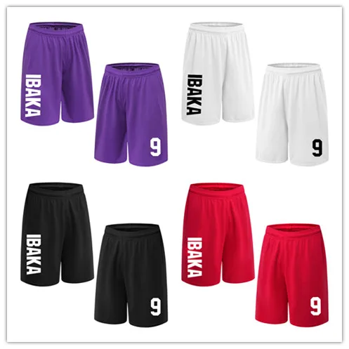 BONJEAN Design Men 9 Serge Ibaka Print Basketball Shorts With Pockets Quick Dry Breathable Training Running Sport Shorts
BONJEAN Design Men 9 Serge Ibaka Print Basketball Shorts With Pockets Quick Dry Breathable Training Running Sport Shorts