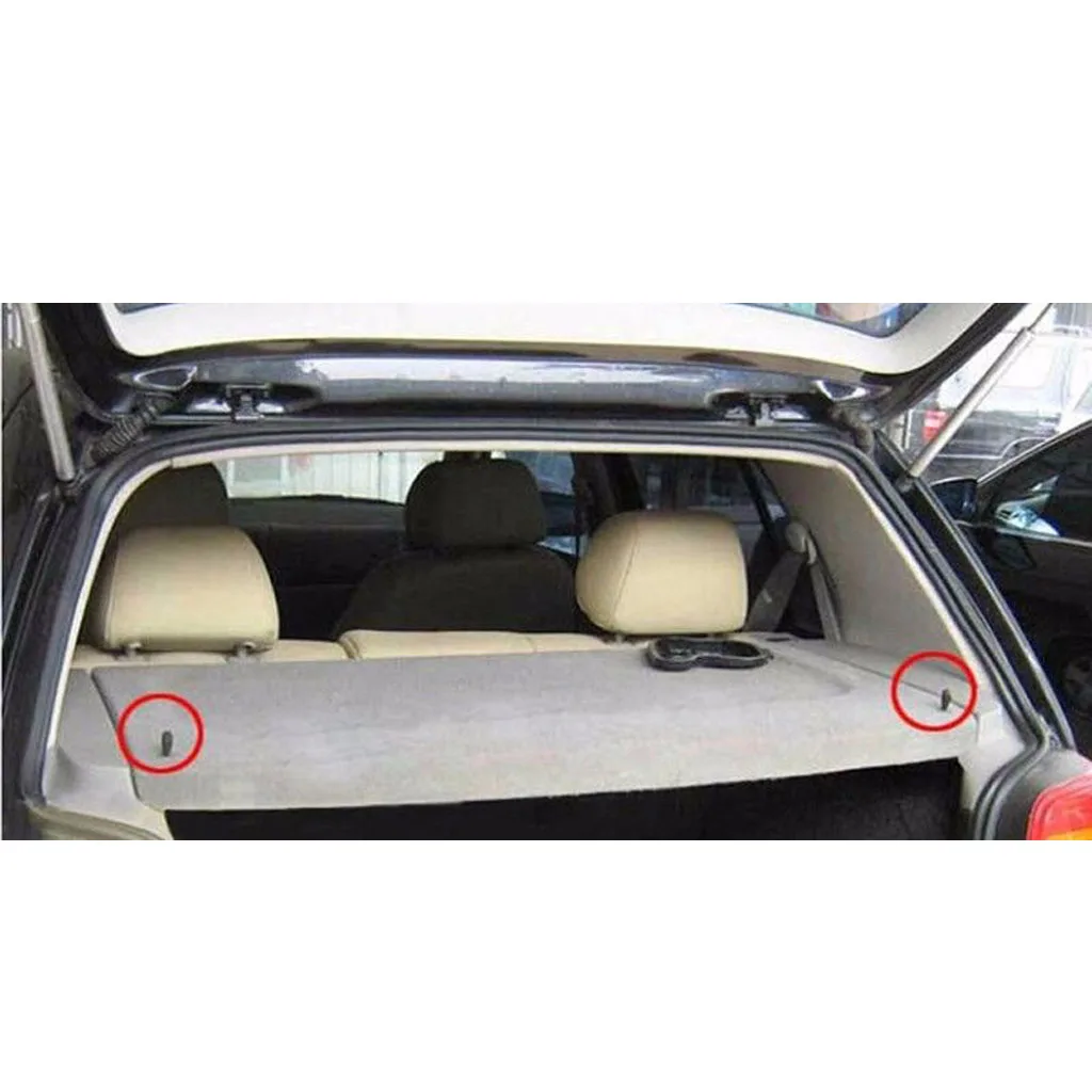 MagiDeal 1 Pair Parcel Car Rear Shelf String Strap Cord Rope For Volkswagen VW Golf 6 MK6 Golf GTI R20