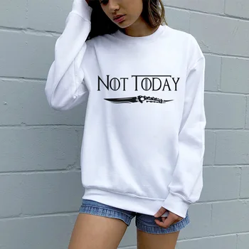 Autumn Winter Long Sleeve Sweatshirt Not Today Letter Printed Hoodie Women Streetwear Punk Plus Size Women Hoodies Pullover Tops
Autumn Winter Long Sleeve Sweatshirt Not Today Letter Printed Hoodie Women Streetwear Punk Plus Size Women Hoodies Pullover Tops