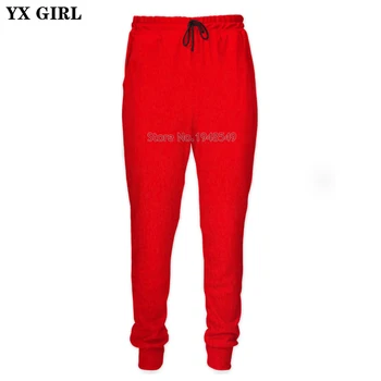 YX GIRL 2018 new Fashion Men trousers Red/Black/Green/Pink 3d Print Pure color Pants Mens Womens Casual joggers pants 
YX GIRL 2018 new Fashion Men trousers Red/Black/Green/Pink 3d Print Pure color Pants Mens Womens Casual joggers pants