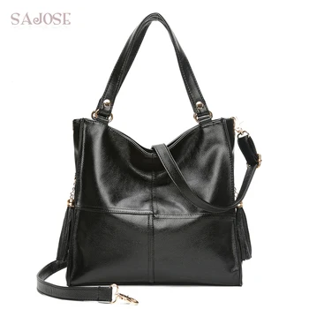 Women Totes Bag Handbag Ladies Fashion Leather Bags Simple Famous Brand Black Tasse Women's Shoulder Messenger Bag Drop Shipping
Women Totes Bag Handbag Ladies Fashion Leather Bags Simple Famous Brand Black Tasse Women's Shoulder Messenger Bag Drop Shipping