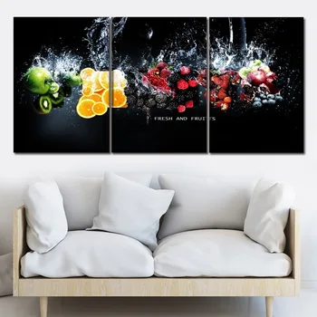 Canvas Painting Home Decor Poster Framework 3 Pieces Abstract Artistic Water Splash Landscape Fruit Wall Art Pictures Print Type
Canvas Painting Home Decor Poster Framework 3 Pieces Abstract Artistic Water Splash Landscape Fruit Wall Art Pictures Print Type