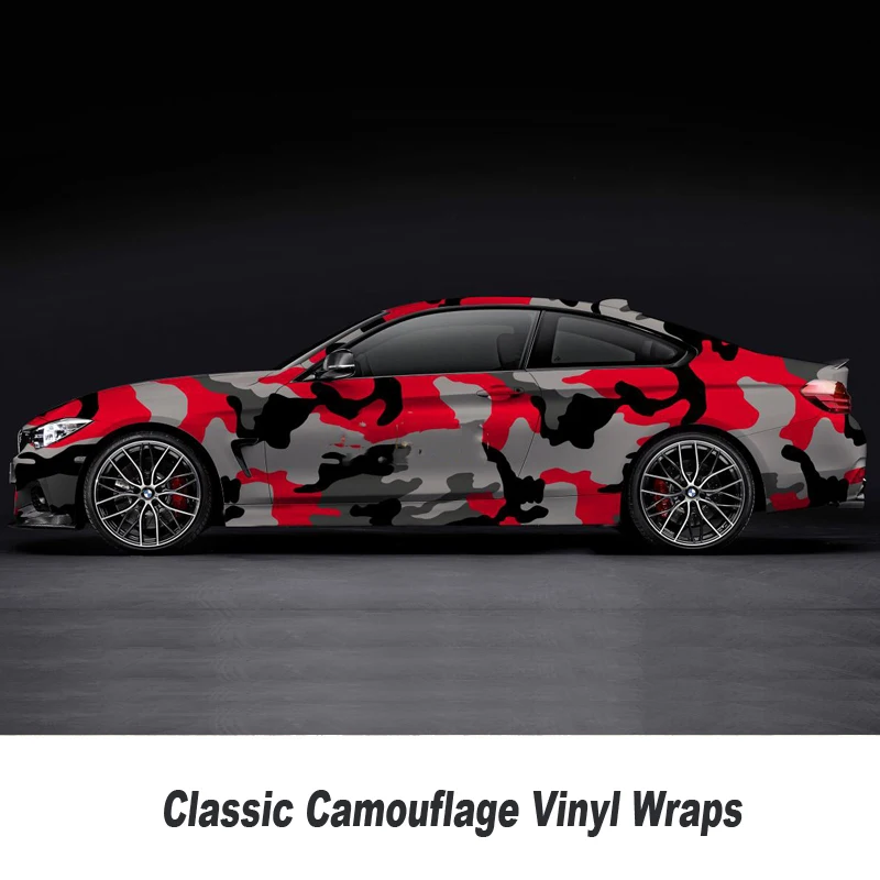 Wholesale red black grey Camouflage vinyl wrap Film With Air Free Vehicle Graphics Size: 1.52*5/10/15/20/25/30 Meters
Wholesale red black grey Camouflage vinyl wrap Film With Air Free Vehicle Graphics Size: 1.52*5/10/15/20/25/30 Meters