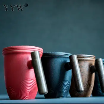 350ml Ceramics Mug Heat-Resistant Tea Mug With Lid Filter Cup Coffee Creative Ceramic Mugs And Cups Separation Office Drinkware
350ml Ceramics Mug Heat-Resistant Tea Mug With Lid Filter Cup Coffee Creative Ceramic Mugs And Cups Separation Office Drinkware