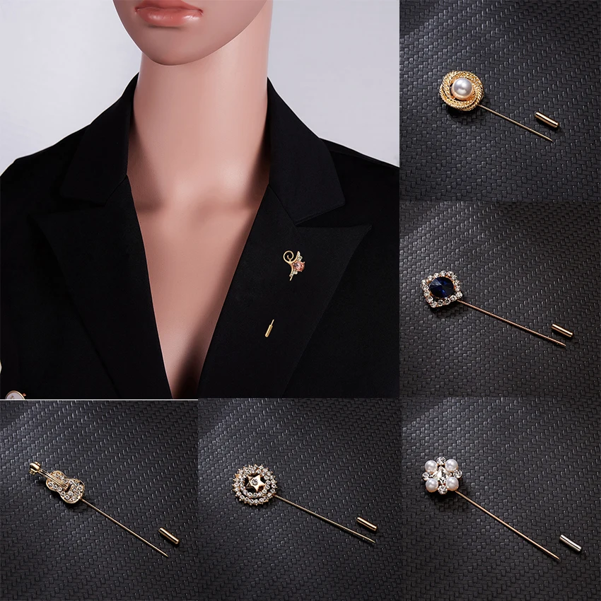 Antique Rhinestone Flower Star Guitar Brooches Pins Female Gold CZ Vintage Brooch Women Romantic Wedding Party Jewelry Wholesale
Antique Rhinestone Flower Star Guitar Brooches Pins Female Gold CZ Vintage Brooch Women Romantic Wedding Party Jewelry Wholesale