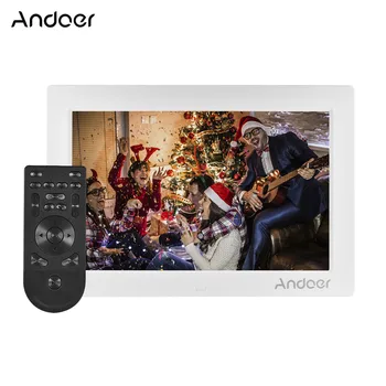 Andoer 10" Digital Photo Frame Full View 1080P Advertising Machine Support Random Play w/Remote Control Christmas Birthday Gift
Andoer 10" Digital Photo Frame Full View 1080P Advertising Machine Support Random Play w/Remote Control Christmas Birthday Gift