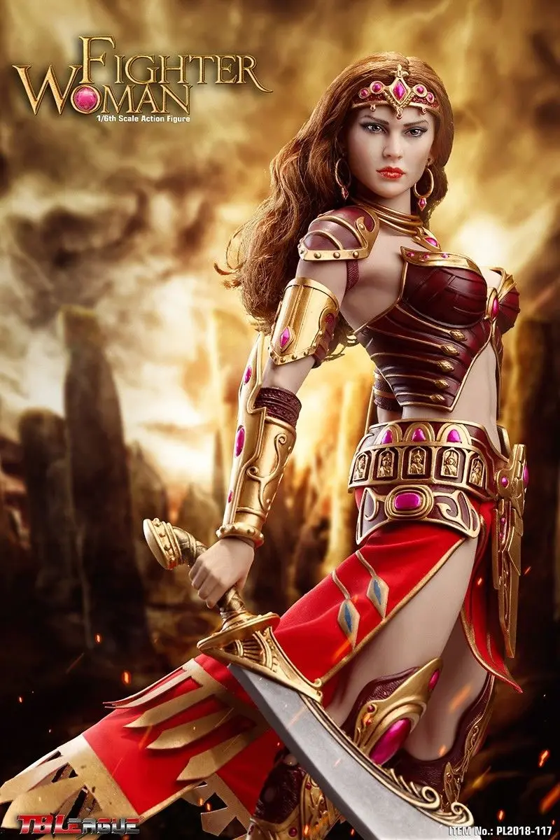 1/6 Fighter Woman Soldier Warrior Female Figure TBLeague PL2018-117 toys with box
1/6 Fighter Woman Soldier Warrior Female Figure TBLeague PL2018-117 toys with box