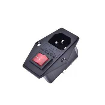 1Pc ON/OFF switch Socket with female plug for power supply cord arcade machine IO switch with Fuse
1Pc ON/OFF switch Socket with female plug for power supply cord arcade machine IO switch with Fuse