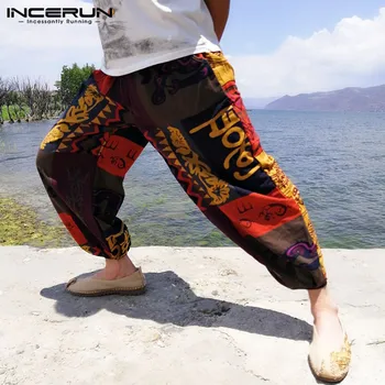 Inrerun Men's Casual Pants China Ethnic Print Loose 2020 New Cotton Elastic Waist Pants Men's Jogging Harlan Pantalon Hombre 5XL
Inrerun Men's Casual Pants China Ethnic Print Loose 2020 New Cotton Elastic Waist Pants Men's Jogging Harlan Pantalon Hombre 5XL