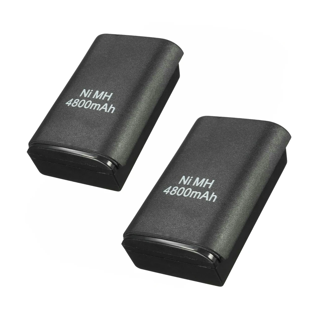 Высококачественные аккумуляторные батареи Xbox 360 + зарядное устройство USB кабель