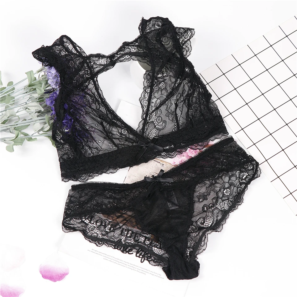 lingerie new lace sexy bra set push up bralette wire free plus size transparent women underwear set free shipping
lingerie new lace sexy bra set push up bralette wire free plus size transparent women underwear set free shipping