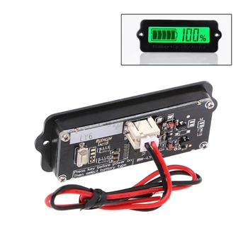Blue 12V LY6W Lead Acid Battery Capacity Indicator LCD Digit Display Meter Lithium Battery Power Detector Tester Voltmeter
Blue 12V LY6W Lead Acid Battery Capacity Indicator LCD Digit Display Meter Lithium Battery Power Detector Tester Voltmeter