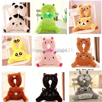 Free shipping cute cartoon Animal plush toys doll Waist Support pillow cushion +U-shaped neck pillow SET 2pcs / set
Free shipping cute cartoon Animal plush toys doll Waist Support pillow cushion +U-shaped neck pillow SET 2pcs / set