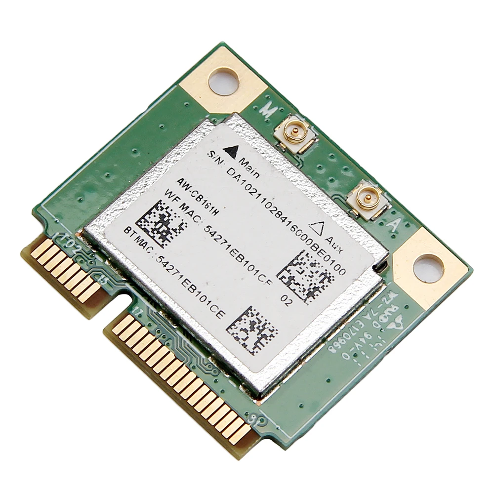 Двухдиапазонный адаптер Realtek RTL8821 AW CB161H Wifi Wlan карта Bluetooth 4 0 комбинированный