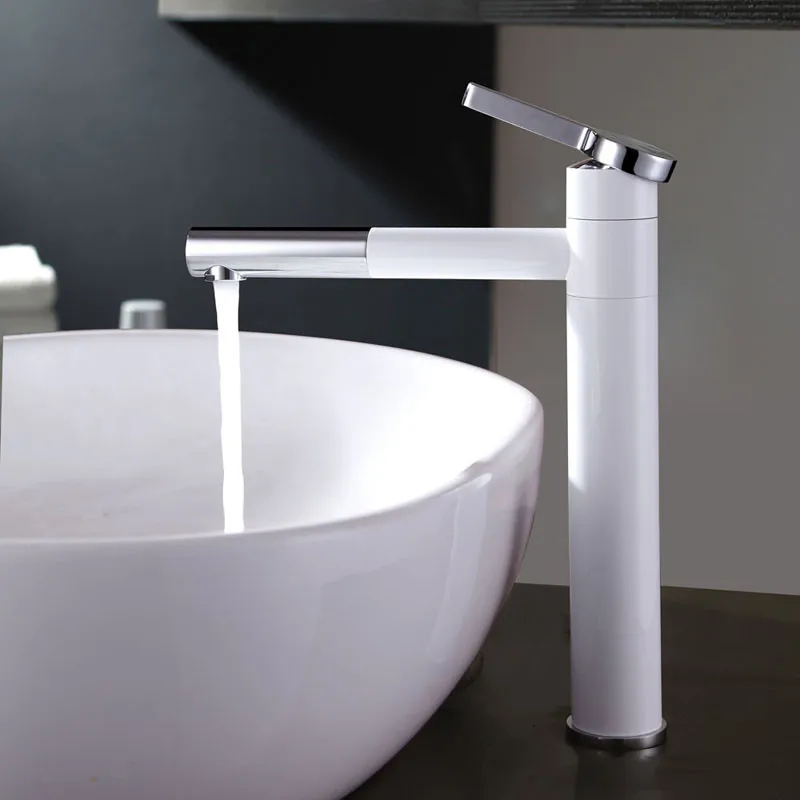 Free Shipping Christmas White Painting & Chrome Brass Swival Bathroom Vanity Sink / Basin Torneira Cozinha Faucets Mixers Taps
Free Shipping Christmas White Painting & Chrome Brass Swival Bathroom Vanity Sink / Basin Torneira Cozinha Faucets Mixers Taps
