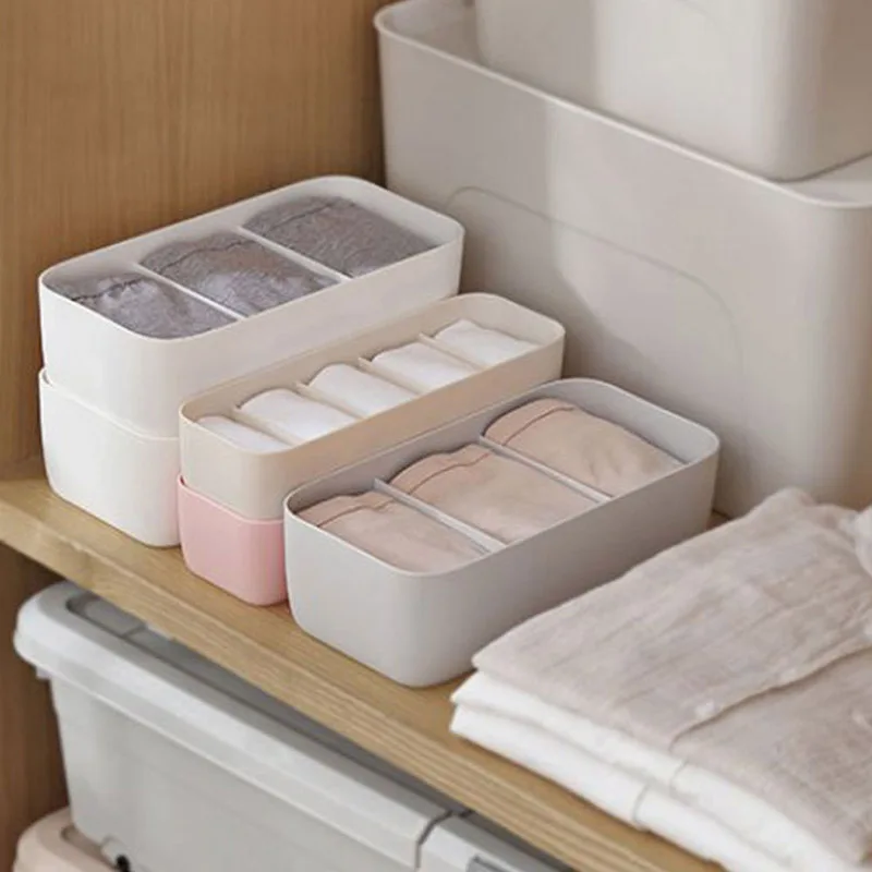 Plastic Storage Boxes Sock Underwear Tie Bra Closet Cosmetic Organizer Drawer Divider
Plastic Storage Boxes Sock Underwear Tie Bra Closet Cosmetic Organizer Drawer Divider