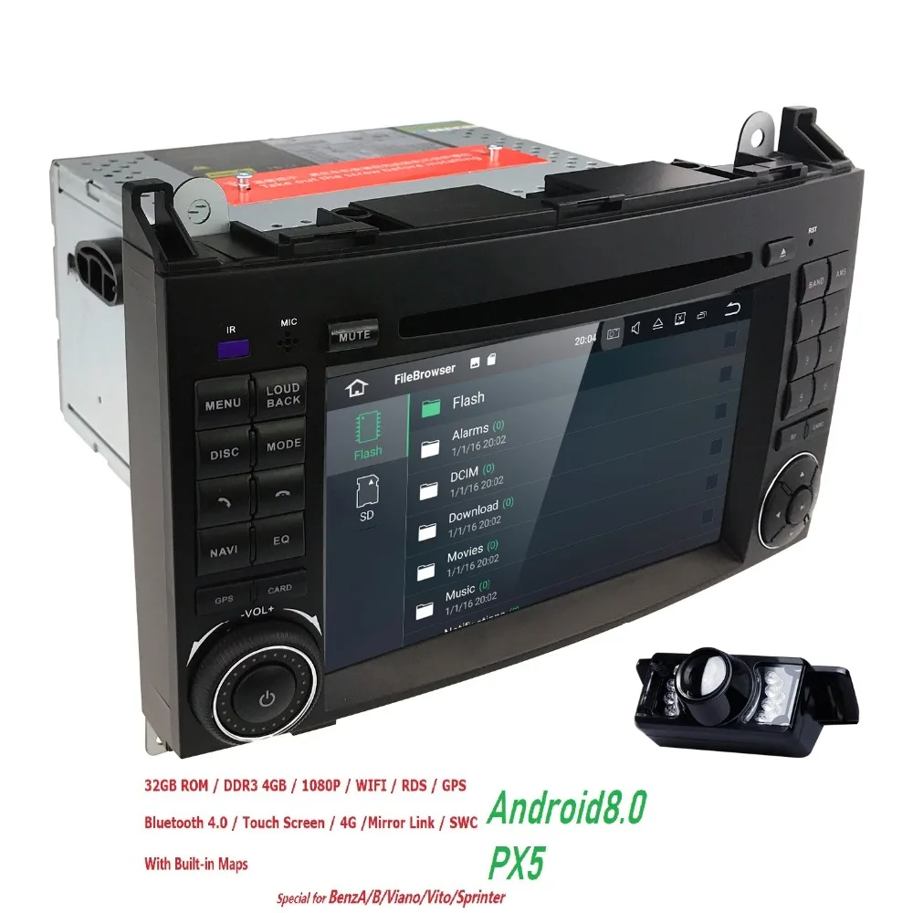 OctaCore PX5 Car DVD player 4G+32G Android8.0 For Benz Sprinter W169 W245 W906 Viano Vito W639 B200 with GPS Navigation Radio
OctaCore PX5 Car DVD player 4G+32G Android8.0 For Benz Sprinter W169 W245 W906 Viano Vito W639 B200 with GPS Navigation Radio