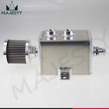 Aluminium 2L oil breather catch tank can 2 litre AN inlets breather filter drain
Aluminium 2L oil breather catch tank can 2 litre AN inlets breather filter drain