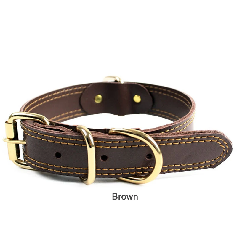 Pet Dog Collar High-grade Leather Dogs Collar S-XL Collar Pet Dog Adjust Medium Small Large Dog Pet Supplies Pet accessories
Pet Dog Collar High-grade Leather Dogs Collar S-XL Collar Pet Dog Adjust Medium Small Large Dog Pet Supplies Pet accessories