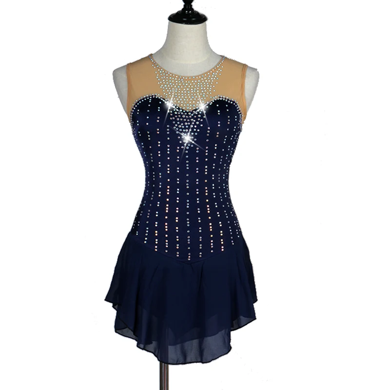 crystal custom ice skating dress figure skating dress woman girl adult Customizable color size
crystal custom ice skating dress figure skating dress woman girl adult Customizable color size