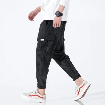 Multi Pocket Corduroy Jogger Pants Male Loose Harem Casual Long Trousers Nice Autumn Streetwear Hip Hop Pants Plus Size M-4XL
Multi Pocket Corduroy Jogger Pants Male Loose Harem Casual Long Trousers Nice Autumn Streetwear Hip Hop Pants Plus Size M-4XL