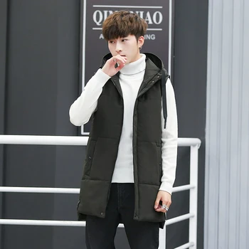 Vest Men Fashion Autumn Winter Jacket Waistcoat Male Sleeveless Waterproof Mens Coat Overcoat Thicken Warm Vests Plus Size L-8XL 
Vest Men Fashion Autumn Winter Jacket Waistcoat Male Sleeveless Waterproof Mens Coat Overcoat Thicken Warm Vests Plus Size L-8XL