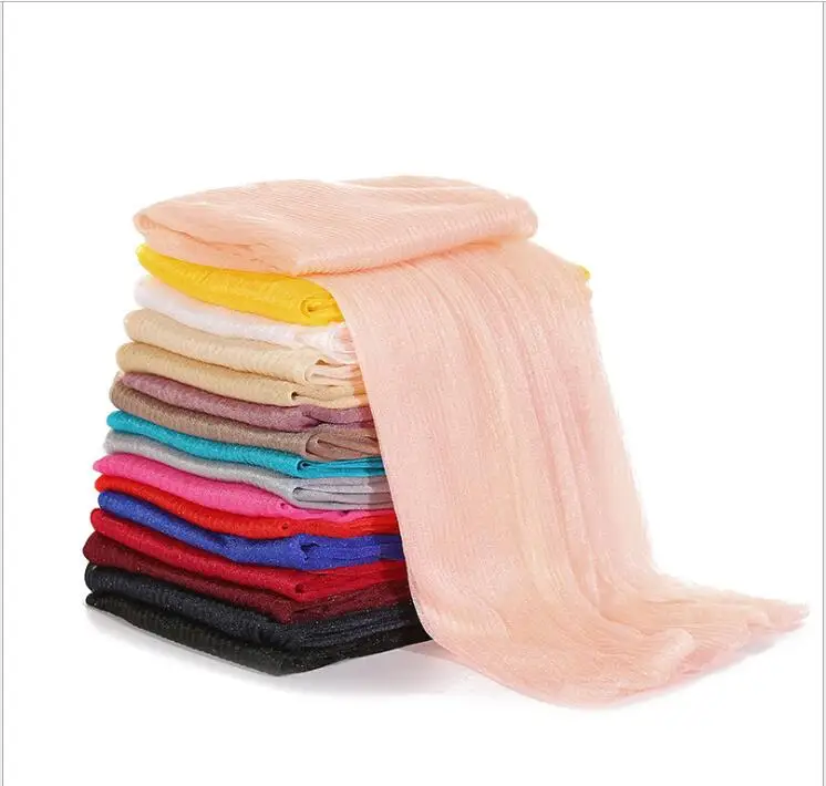 Fashion Glitter Scarves Sequins Shimmer Lightweight Muslim Hijab Women's Thin Islamic Veil Headscarf Viscose Long shawl Headband
Fashion Glitter Scarves Sequins Shimmer Lightweight Muslim Hijab Women's Thin Islamic Veil Headscarf Viscose Long shawl Headband